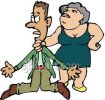 at_Woman_Strangling_Her_Thin_Husband_clipart_image.jpg