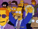 Excited Season 3 GIF by The Simpsons